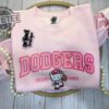 Hello Kitty Dodger Game Hello Kitty Dodger Shirt Hello Kitty Shirt La Dodgers Hello Kitty Shirt La Dodgers Hello Kitty Sweatshirt Unique