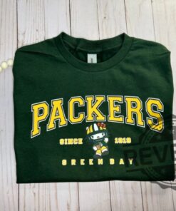 Hello Kitty Green Bay Packers Since 1919 Sweatshirt Hoodie T Shirt Gift For Green Bay Packers Fan Gift For Her Unique