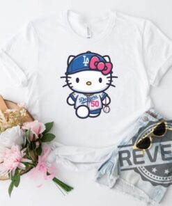 Hello Kitty Los Angeles Dodgers Unisex Tee T Shirt Hoodie Sweatshirt Tee Gift For Men Women Jersey Crewneck Unique