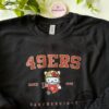 Hello Kitty San Francisco 49Ers Crewneck Sweatshirt Hoodie T Shirt Unique Gifts For Sf 49Er Fan Men Women Niners Duaghter Son Gift Tee Unique