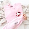Hello Kitty Sweatshirt Hello Kitty Heart Hoodie Hello Kitty Heart Sweatshirt Hello Kitty Heart Shirt Hello Kitty Sweater Unique