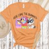 Here Comes The Grannies Bluey Shirt Bluey Shirt Bluey Character Shirt Bluey Heeler Family Shirt Bluey Birthday Gift Bluey And Bingo Tee Unique