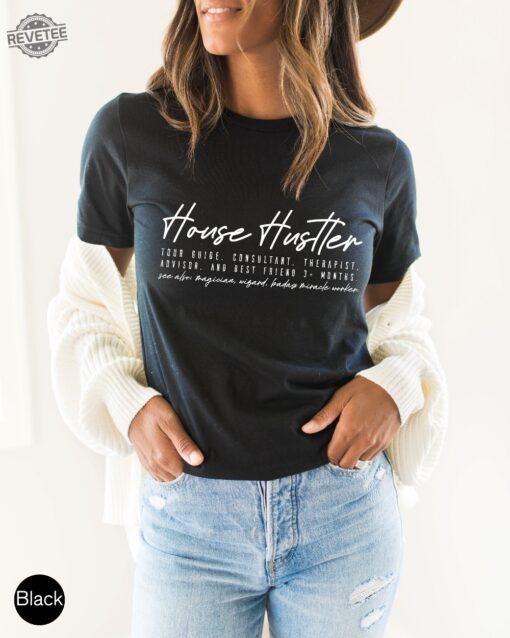 House Hustler Shirt Funny Real Estate Sweatshirt Womens Real Estate Shirt Mens Real Estate Tshirt Real Estate Agent Gifts Unique