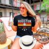 Houston Texans T Shirt Hoodie Retro Baseball Houston Game Day