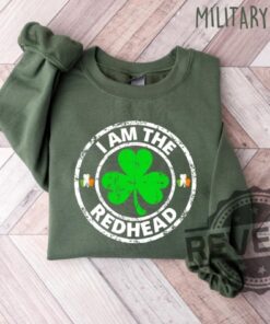 I Am Redhead Tshirt For St Patricks Day Irish Apparel Ginger Humor Hoodie And Sweatshirt