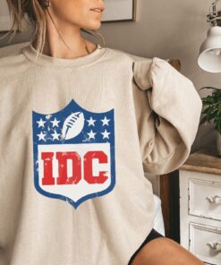 I Dont Care Football Sweatshirt Idc Shirt Ifc Football Sweatshirt American Football Shirt Idc Football Shirt Idc Nfl Shirt Nfl Games Today New