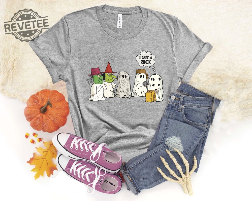 I Got A Rock Halloween Custom Meme Shirt Funny Ghost T Shirt Spooky Shirt Unique I Got A Rock Halloween Custom Meme Shirt Funny Ghost T Shirt Spooky Shirt Unique