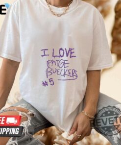 I Love Paige Bueckers T Shirt Hoodie Crewneck