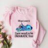 Ill Get Over It Sweatshirt Ill Get Over It I Just Need To Be Dramatic First Sweatshirt Disney Stitch Hoodie Ohana Means Family Hoodie Unique