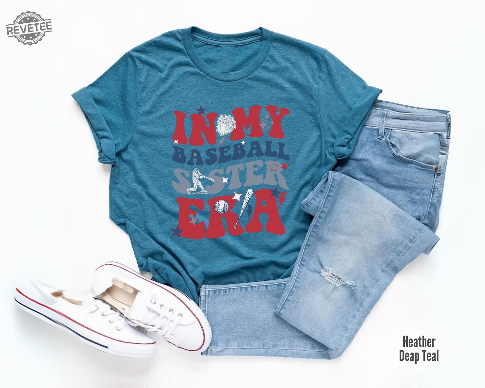 In My Baseball Sister Era T Shirt Sister Era Baseball Tee Family Baseball Players Matching Shirt Supportive Sibling Tee Unique In My Baseball Sister Era T Shirt Sister Era Baseball Tee Family Baseball Players Matching Shirt Supportive Sibling Tee Unique