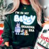 In My Blue Granny Era Shirt Retro Blue And Bingo Here Come The Grannies T Shirt Blue Heeler Family Matching Shirt Bluey Mothers Day Gift