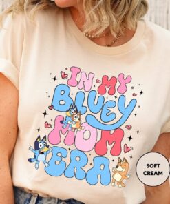 In My Bluey Mom Era Shirt Family Shirt Mum Bluey Birthday Party Shirt Chilli Shirt Mom Shirt Chilli Shirt Mom Tee