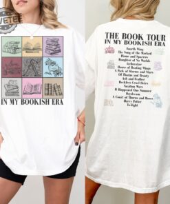 In My Bookish Era Unisex In My Bookish Era Shirt The Book Tour Shirt Book Lover Gift Clothing Back To School Clothing Unique