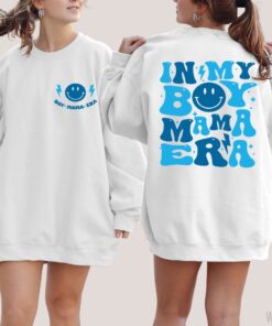 In My Boy Mama Era Sweatshirt Boy Mama Club Sweater Boy Mama Sweatshirt New Mom Gift In My Boy Mom Era Sweatshirt