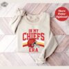 In My Chiefs Era 87 Sweatshirt Travis Kelce Shirt Chiefs Afc Championship Chiefs Championship Shirt Karma Is The Guy On The Chiefs Unique