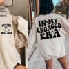 In My Engaged Era Sweatshirt Fiance Shirt Custom Bride Engagement Gift For Her Engaged Af Bridal Shower Gift Bachelorette Shirt Bride Unique
