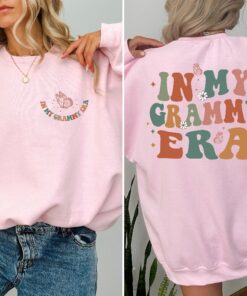 In My Grammy Era Shirt Christmas Gift For Grammy Family Shirt Shirt For Grammy Gift For New Grammy Mothers Day Gift Cute Gift Unique