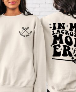 In My Lacrosse Mom Era Sweatshirt Mom Era Sweater Goalkeeper Mom Sweater Game Day Sweatshirt Unique