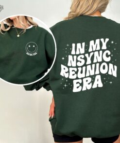 In My Nsync Reunion Era No Strings Attached Nsync Lyrics Nsync Sweatshirt Nsync Debut Album Shirt Nsync Merch Nsync Tour 2024 Shirt