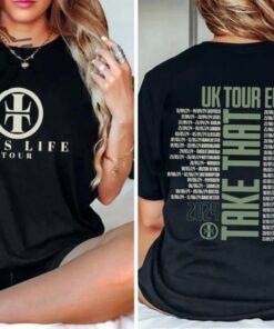 In The Style Of Take That Unofficial Unbranded Inspired Concert Tour 2024 Female Women T Shirt Unique