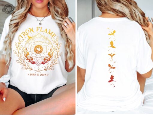 Iron Flame Shirt Fourth Wing Shirt Rebecca Yarros Shirt Dragon Rider Shirt Jack Barlow Fourth Wing Book Of The Month Fourth Wing Stenciled Edges Fourth Wing Synopsis Unique