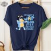 Its Not A Dad Bod Its A Father Figure Shirt Bandit Heeler Shirt Fathers Day Shirt Bluey Dad Shirt Bluey Gifts For Dad Unique