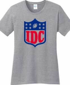 Football widow I Don’t Care IDC Ladies Relaxed Fit