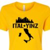 Ital Yinz Ladies Tshirt Pittsburghese For those Italian Pittsburghers