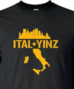 Ital Yinz Pittsburghese For those Italian Pittsburghers T Shirt (Youth or Adult)