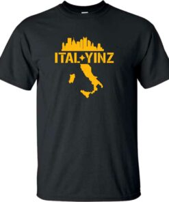 Ital Yinz Pittsburghese For those Italian Pittsburghers T Shirt (Youth or Adult)