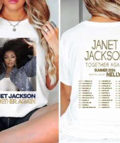 Janet Jackson Tour 2024 Shirt Janet Jackson Together Again Double Side Shirt Janet Jackson Shirt Fan Gifts Unique