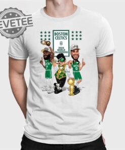 Jayson Tatum Jaylen Brown T Shirt Celtics 2024 World Champions Shirt Jayson Tatum And Jaylen Brown T Shirt