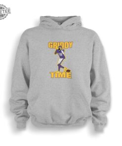 Jefferson Griddy Time Youth Hoodie Vikings Minnesota Justin Made To Order With Love Unique