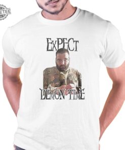 Jersey Jerry Expect Demon Time Shirt Unique Jersey Jerry Expect Demon Time Hoodie Sweatshirt Long Sleeve Shirt