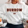 Joe Burrow 09 Cincinnati Bengals Sweatshirt Hoodie Tshirt Tee Gift For Mens Womens Joe Burrow Jersey Retro Vintage Jersey Sweater Pullover Hoodies