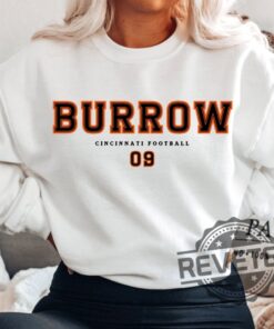 Joe Burrow 09 Cincinnati Bengals Sweatshirt Hoodie Tshirt Tee Gift For Mens Womens Joe Burrow Jersey Retro Vintage Jersey Sweater Pullover Hoodies