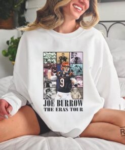 Joe Burrow The Eras Tour Shirt Vintage Joe Burrow Tshirt America Football Sweatshirt Football Fan Gifts Joe Burrow Hoodie New
