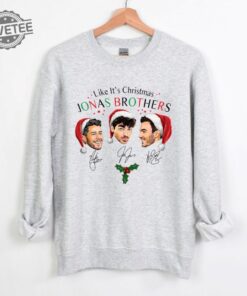 Jonas Brothers Christmas Sweatshirt Jonas Brothers Shirt Jonas Five Albums One Night Tour Shirt Jonas Brothers 2023 Tour Shirt Unique