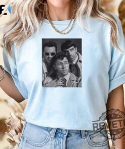 Jonas Brothers Signed Portrait T Shirt Hoodie Sweatshirt