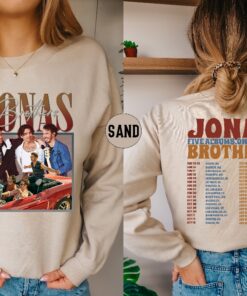 Jonas Five Albums One Night Tour Shirt Jonas Brothers Dallas Opening Act Jonas Brothers Switchfoot Shirt Jonas Brothers Beautiful Letdown Shirt Jonas Brothers Tonight Unique