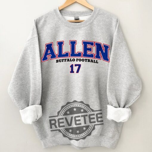 Josh Allen Buffalo Bills Sweatshirt Tshirt Hoodie Vintage Crewneck Pullover Tee Gift For Fan Mens Womens Unique