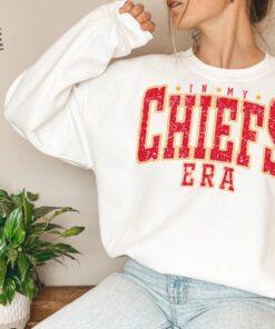 Kansas City Chief Era Shirt Kc Chiefs Football Shirt Kelce Eras American Football Shirt Travis Kelce Shirt Football Fan Gifts Unique