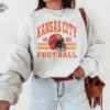 Kansas City Chief Retro Style Sweatshirt Crewneck Vintage Chief Fan Gift Football Crewneck Sweatshirt Football Fan Tee Unique