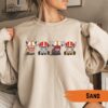 Kansas City Football Crewneck Highland Cow Football Sweatshirt Cute Cow Crewnecks Cow Clothing Gameday Sweater Unique