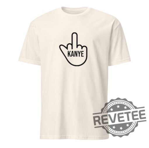 Kanye Middle Finger Shirt Short Sleeve Unisex Tshirt Hoodie Sweatshirt Tee Gift For Him Her Crewneck Jersey Unique