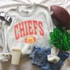 Kc Chiefs Retro Crewneck Kc Chiefs Apparel Chiefs Shirt Chiefs Sweatshirt Kansas City Afc West Kansas City Sweatshirt