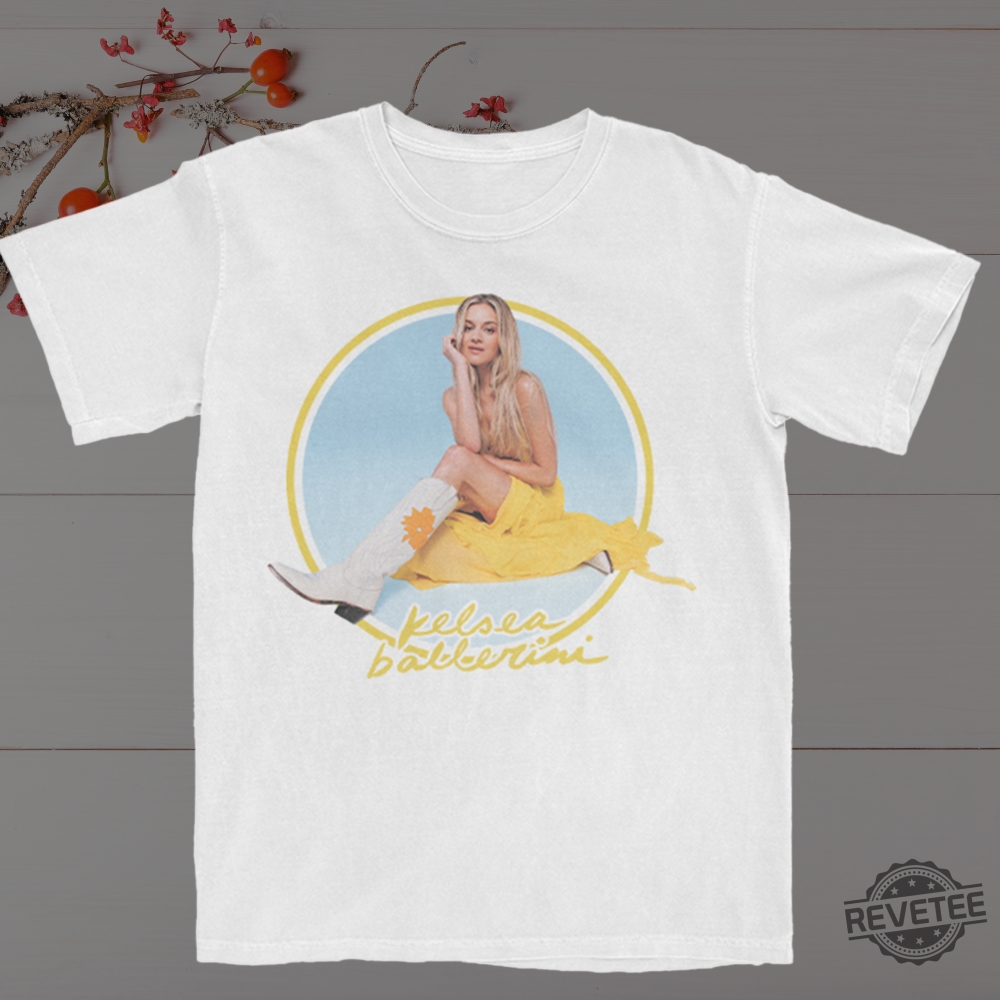 Kelsea Ballerini 2023 Yellow Ring Portrait Dateback T Shirt Kelsea Ballerini 2023 Yellow Ring Portrait Dateback T Shirt