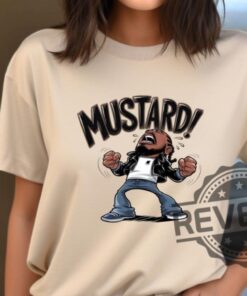 Kendrick Lamar Mustard Shirt Hoodie Sweatshirt Tee Gift For Men Women Gnx Album Merch Unisex Gifts For Kendrick Fans Unique