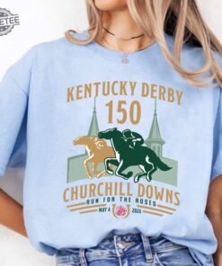 Kentucky Derby Churchill Downs 2024 Shirt 150Th Kentucky Horse Racing Gift Ky Derby Horse Racing Weekend Tee Unique