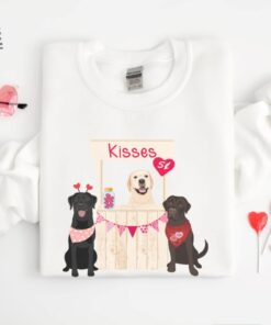 Labrador Retriever Valentines Day Sweatshirt Labrador Retriever Labrador Mom Labrador Retriever Labrador Retriever Gift Labrador Gifts Unique